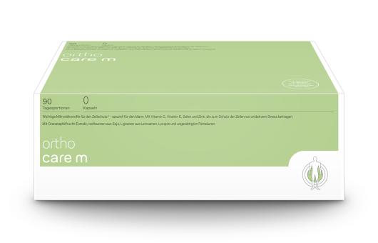 orthocare m Kapseln 90er - Wichtige Mikronährstoffe speziell für den Mann. 