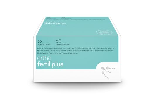 orthofertil plus Tabletten/Kapseln 30er - Wichtige Nährstoffe für die männliche Fertilität. 