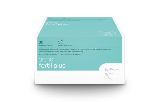 orthofertil plus Tabletten/Kapseln 30er - Wichtige Nährstoffe für die männliche Fertilität. 