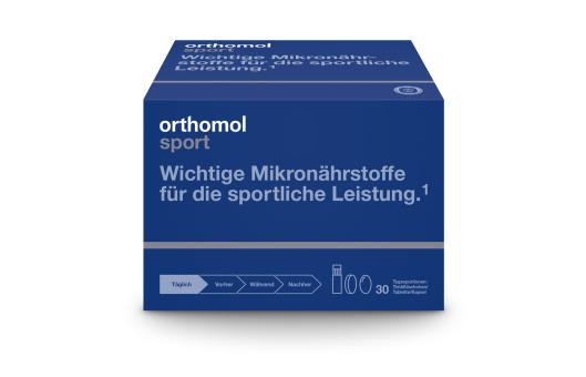Orthomol Sport Trinkfläschchen/Tabletten/Kapseln 30er - Wichtige Mikronährstoffe für die sportliche Leistung 