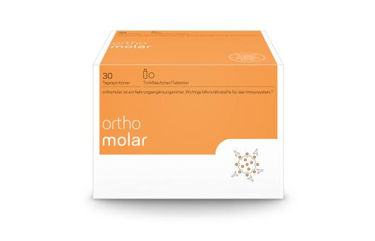orthomolar Trinkfläschchen 30er - Wichtige Mikronährstoffe für das Immunsystem 