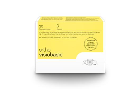 orthovisiobasic Kapseln 30er - Mikronährstoffe für eine augenbewusste Ernährung 